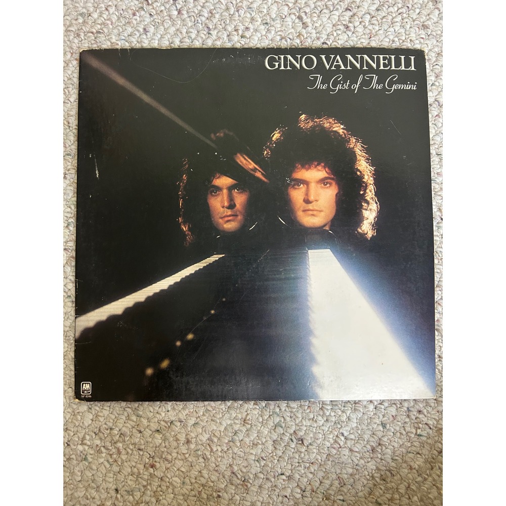 Gino Vannelli The Gist of The Gemini Vinyl LP 1976 A&M SP-4596 Gatefold Jazz LP